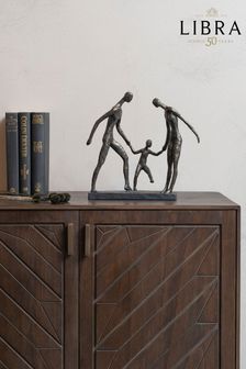 Libra Bronze Family Of Three Contemporary Sculpture (811091) | R1,804