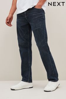 藍色/灰色 - 必備款彈力休閒剪裁牛仔褲 (811497) | NT$1,150