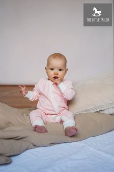 The Little Tailor Baby Zip Bunny Print Sleepsuit (812499) | SGD 32