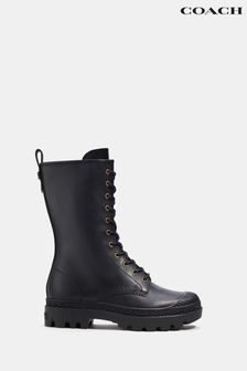 Tasha Leather Lace Up Boots (812658) | €465