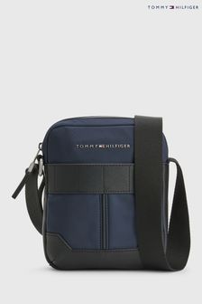 Tommy Hilfiger Blue Mini Reporter Bag (813011) | $157
