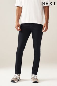 Solid Black Super Skinny Classic Stretch Jeans (814606) | $42