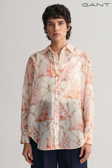 Gant Hemd aus Baumwollseide mit Segel-Print, Relaxed Fit (814831) | 94 €