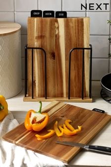 Set of 4 Wood Bronx Chopping Boards (814974) | AED163