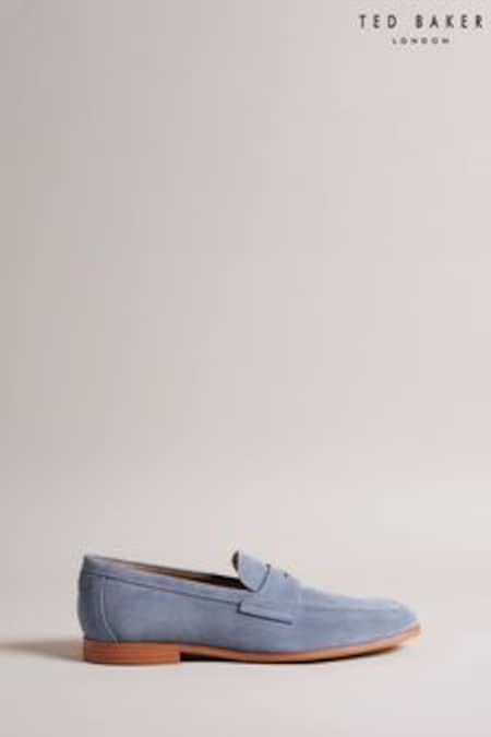 حذاء سهل اللبس أزرق سويد رسمي Adlerrs من Ted Baker (815299) | 65 ر.ع