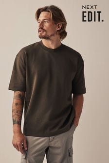 Braun - Edit T-Shirt in Oversize-Fit (815523) | 13 €