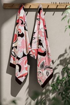 Ted Baker Pink Paisley Beach Towel (816066) | $110