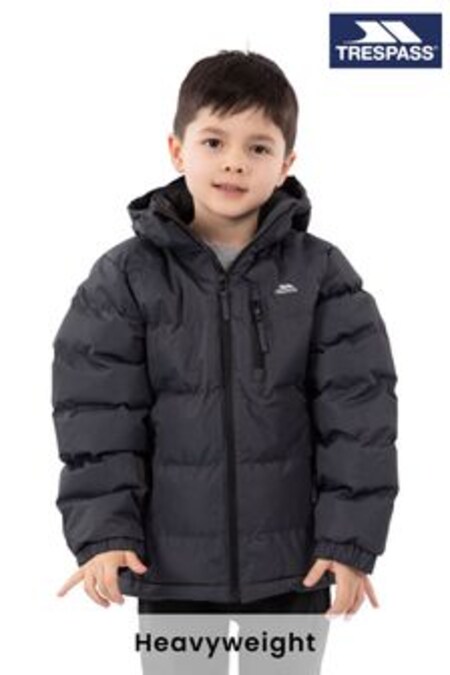 Trespass Grey Tuff Padded Waterproof Jacket (816542) | €36