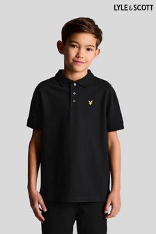 أسود - قميص بولو كلاسيكي للأولاد من Lyle & Scott (817004) | 18 ر.ع - 21 ر.ع