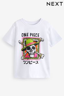 White Licensed ONE PIECE T-Shirt by Next (3-16yrs) (818118) | $18 - $22