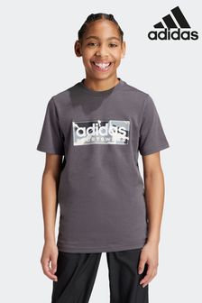 adidas Kids Sportswear Camo Linear Graphic T-Shirt