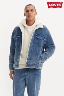 Levi's® Blue Spring Cord Relaxed Fit Trucker 100% Cotton Jacket (818722) | kr1,856