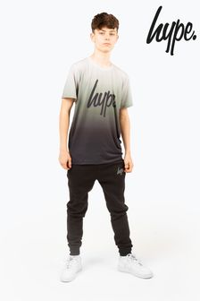 Hype. Boys Khaki Green Fade Sublimated T-Shirt (818923) | €11