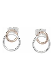 Unique & Co Ladies Collection Silver Tone Earrings (819389) | €53