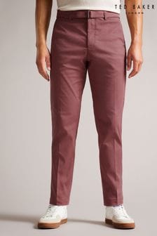 Ted Baker Red Quarts Halden Tapered Fit Chinos (819841) | 134 €