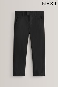 Black Plus Waist School Formal Stretch Skinny Trousers (3-17yrs) (821202) | AED44 - AED87