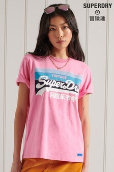 T-shirt Superdry Vintage Cali à logo