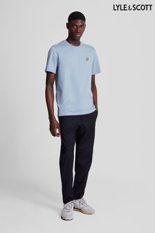 Lyle & Scott Blue Light Crew Neck T-Shirt (821812) | LEI 179