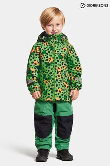 Zielona kurtka dziecięca Didriksons Norma (821824) | 210 zł