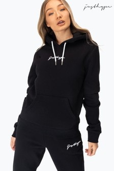 Hype. Damen Kapuzensweatshirt mit Logoschriftzug (822313) | 27 €