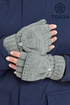 Tog 24 Mid Marl Wilks Knitted Fingerless Gloves (822574) | $33