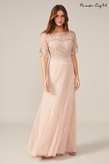 Phase Eight Pink Leonie Pearl Fringe Dress (823326) | 470 €