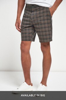 Charcoal Check Chino Shorts (823713) | ₪ 53