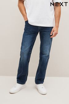 Sattblau - Gefärbte Stretch-Jeans (824400) | 45 €