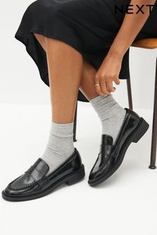 أسود - حذاء كلاسيكي بنعل سميك من تشكيلة Forever Comfort® (825845) | 72 د.إ