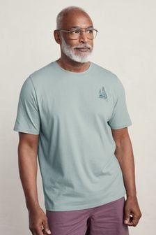 Seasalt Cornwall Green Loggerhead T-Shirt (826194) | KRW55,500