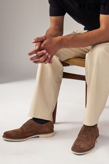 Brown Suede Derby Shoes (826446) | €73