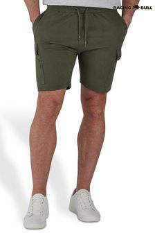 Raging Bull Green Jersey Stretch Waist Cargo Shorts (826700) | €38