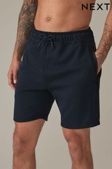 Navy Blue Athleisure Shorts (827436) | $37