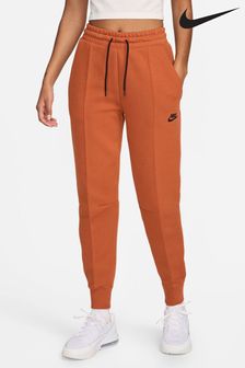 Nike Orange Sportswear Tech Fleece Mid-Rise Joggers (827892) | €119