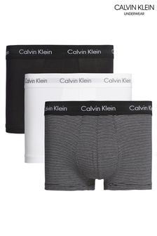 Calvin Klein Cotton Stretch Low Rise Trunks 3 Pack (828303) | ₪ 196