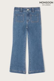 Monsoon Blue Star Detail Embroidered Jeans (830536) | $55 - $64