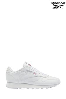 Reebok Womens White Classic Leather Trainers (830818) | KRW115,000