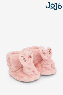 Jojo Maman Bébé Pink Bunny Slippers (8315Z6) | $30