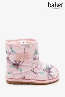 Baker by Ted Baker Pink Slipper Boots