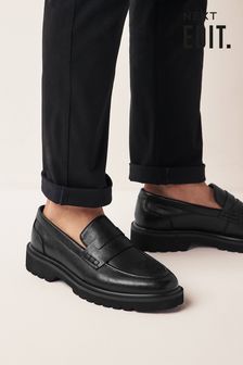Black EDIT Chunky Loafers (832994) | OMR19
