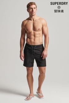 Črna - plavalne kratke hlače Superdry Polo (834596) | €58