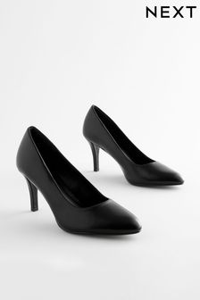 Black Regular/Wide Fit Forever Comfort® Closed Toe Heel Court Shoes (835223) | €31