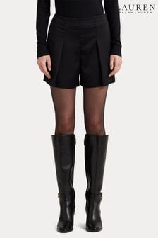 Lauren Ralph Lauren Natural Pleated Satin Crepe Shorts (836896) | 114 €