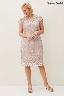Phase Eight Pink Frances Lace Dress (836966) | ₪ 964