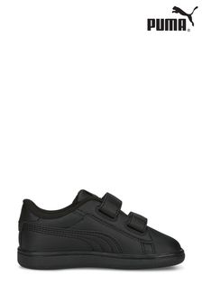 Puma Black Baby Smash 3.0 Leather V Trainers (837000) | 55 €