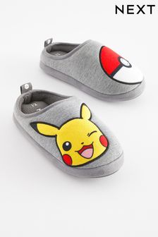 تي شيرت Pokemon لون رمادي - حذاء خف للبيت (837777) | د.ك 6 - د.ك 7