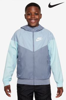 Albastru - Jachetă de vânt Nike (838016) | 358 LEI