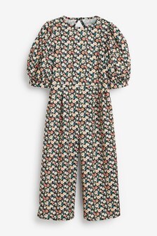 Puff Sleeve Jumpsuit (3-16yrs)