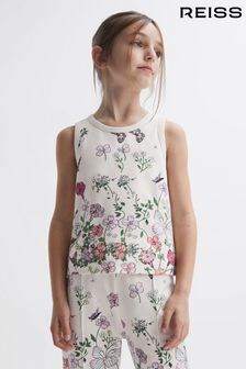 Reiss Pink Print Kemi Junior Floral Print Vest (839264) | LEI 165