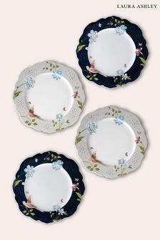 Laura Ashley Set of 4 Cream Heritage Collectables Plates (839759) | €81